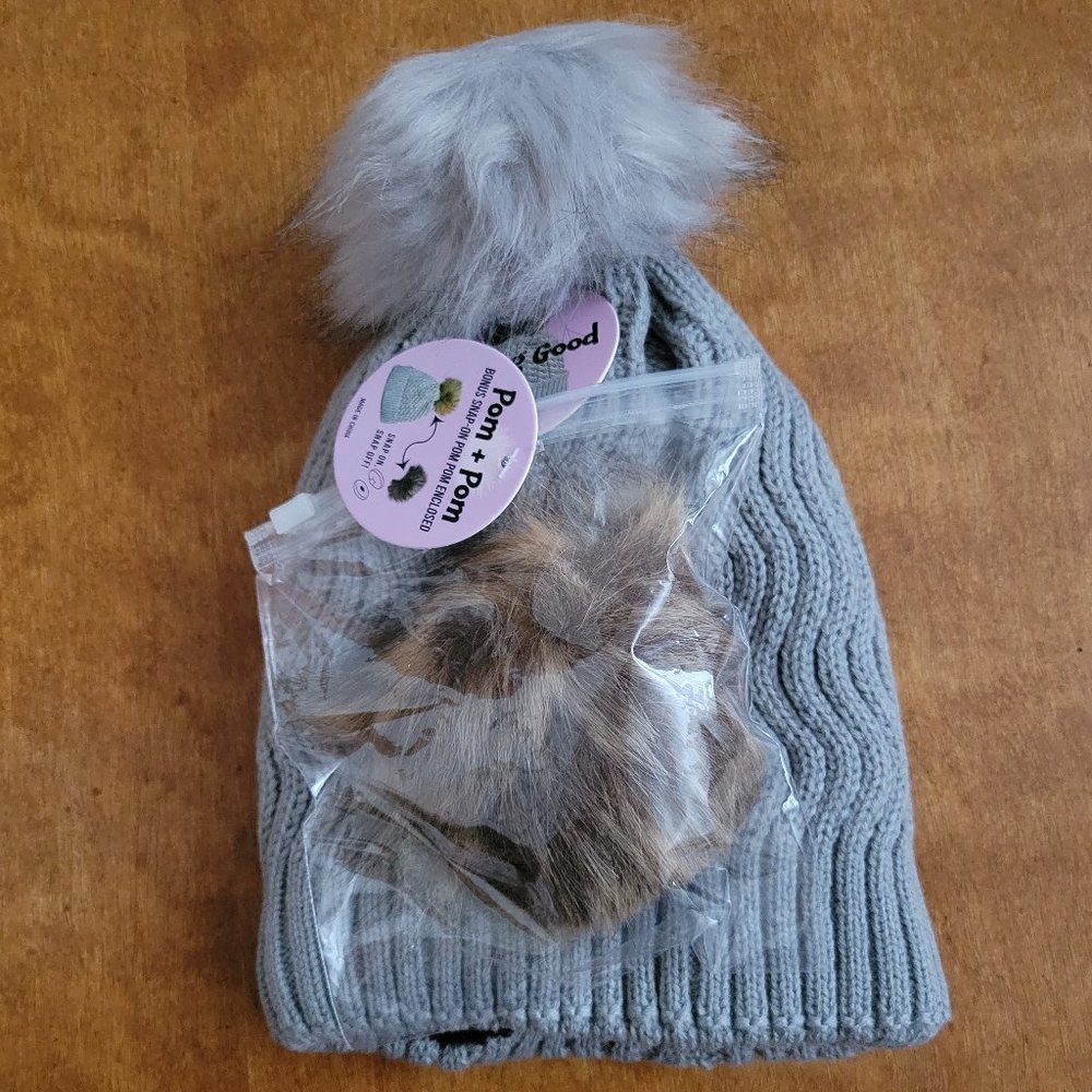 Grey beanie